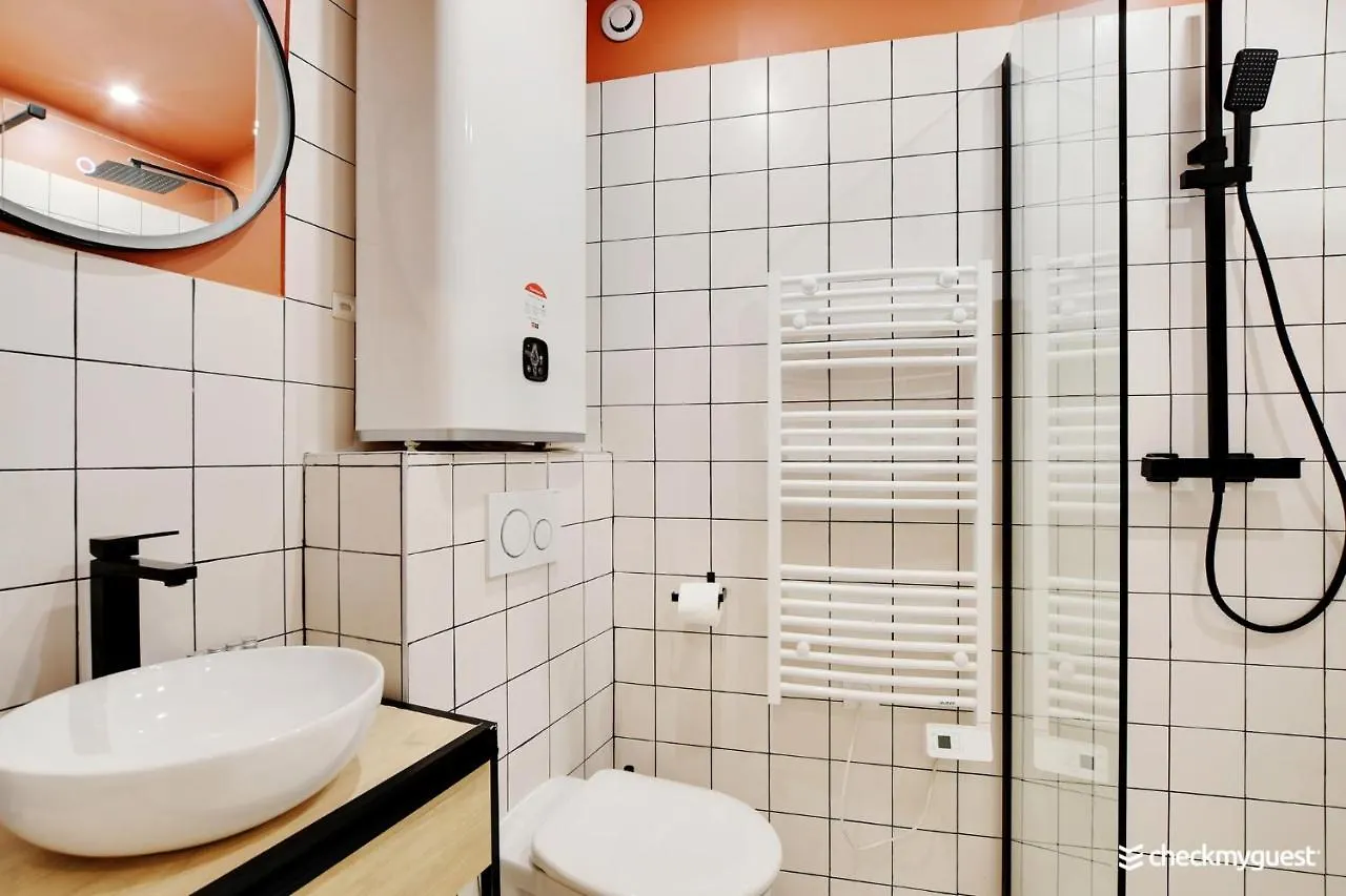 Cosy Apartment - 1Br-4P - Sentier Paříž 0*,  Francie